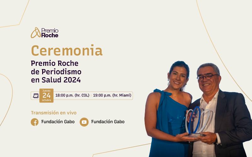 Participe da cerimônia do Prêmio Roche de Jornalismo em Saúde 2024
